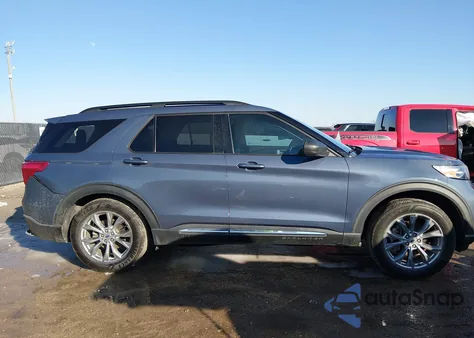 2021 Ford Explorer Xlt из США, поврежденный, VIN 1FMSK7DH3MGB43447